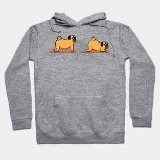 Pug Yoga Eight Limbed Hoodie